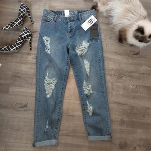 Hurley 81 Skinny distressed Denim boyfriend jeans